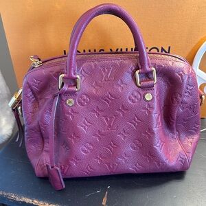 Louis Vuitton Empreinte Leather Speedy 25 Bag